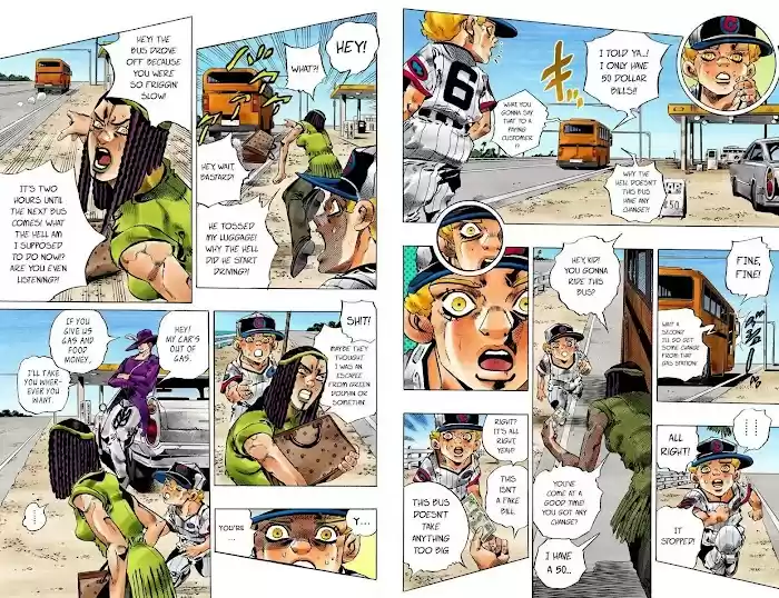 Jojo's Bizarre Adventure Chapter 752