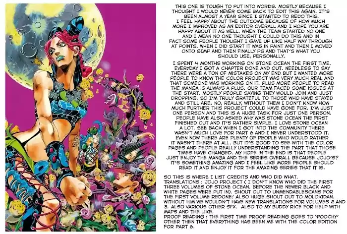 Jojo's Bizarre Adventure Chapter 752