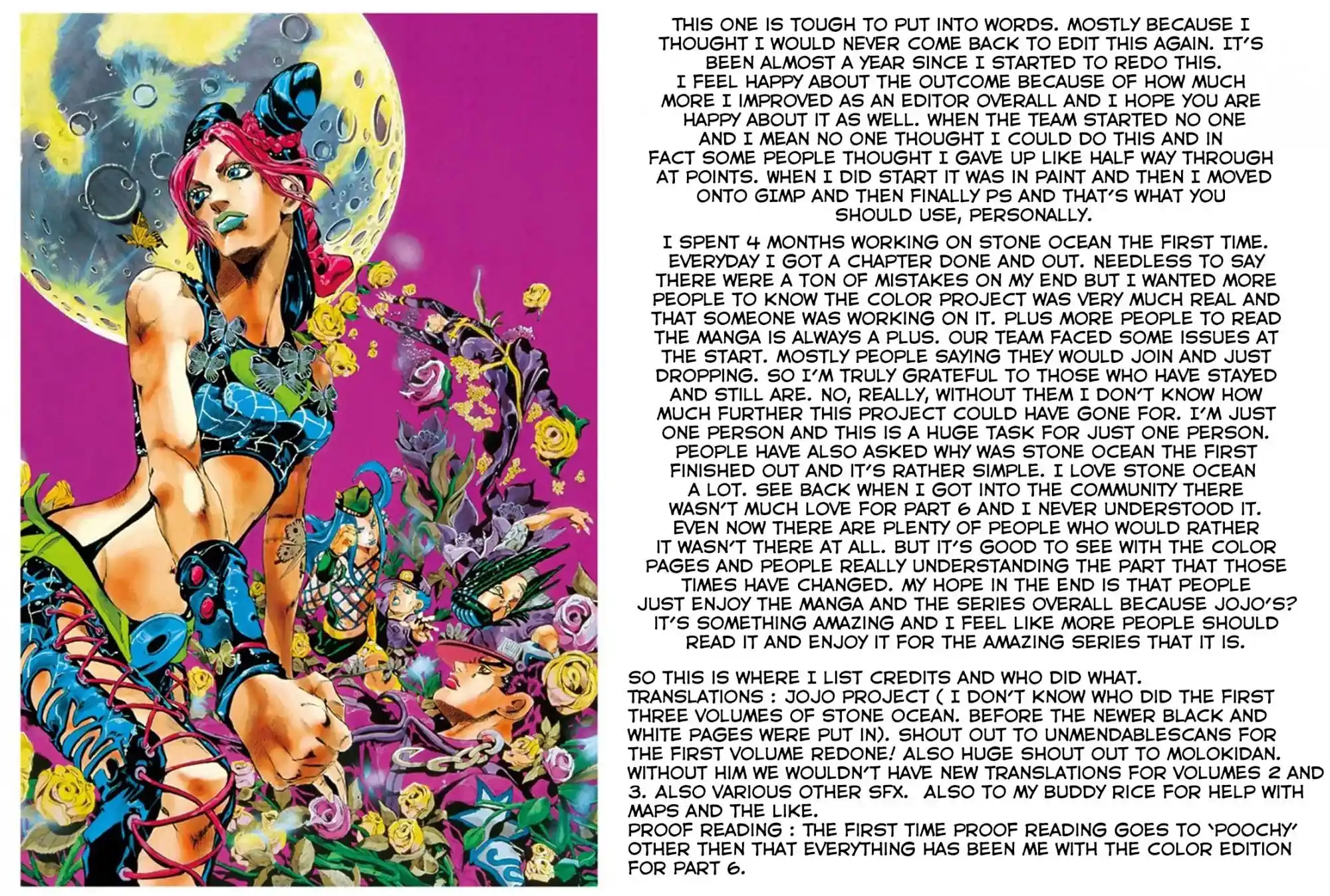 JoJo’s Bizarre Adventure Chapter 752