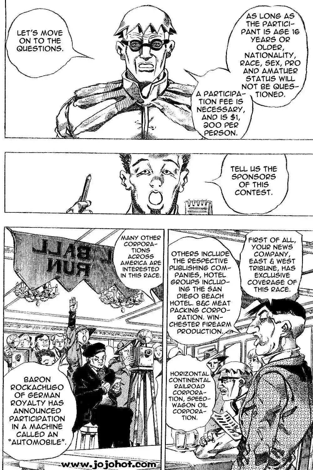 JoJo’s Bizarre Adventure Chapter 753