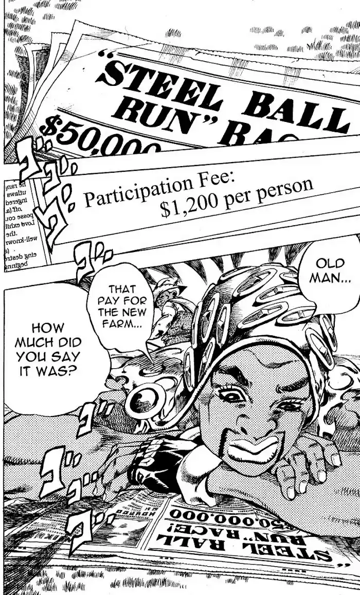 Jojo's Bizarre Adventure Chapter 754