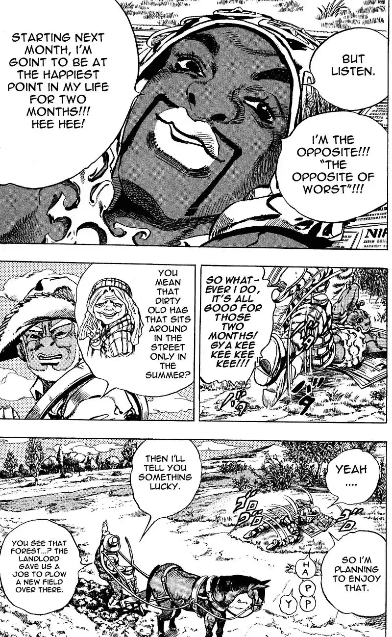 JoJo’s Bizarre Adventure Chapter 754
