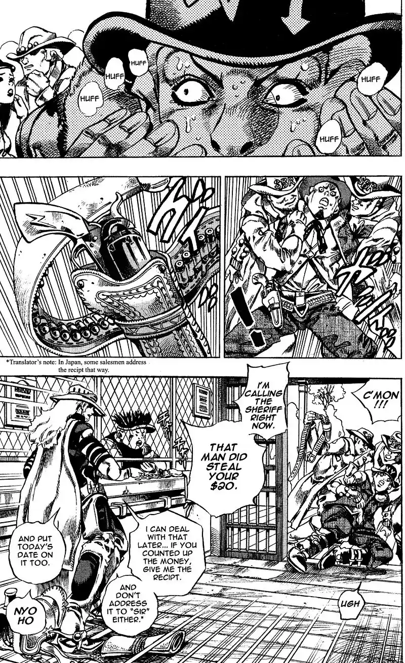 JoJo’s Bizarre Adventure Chapter 754
