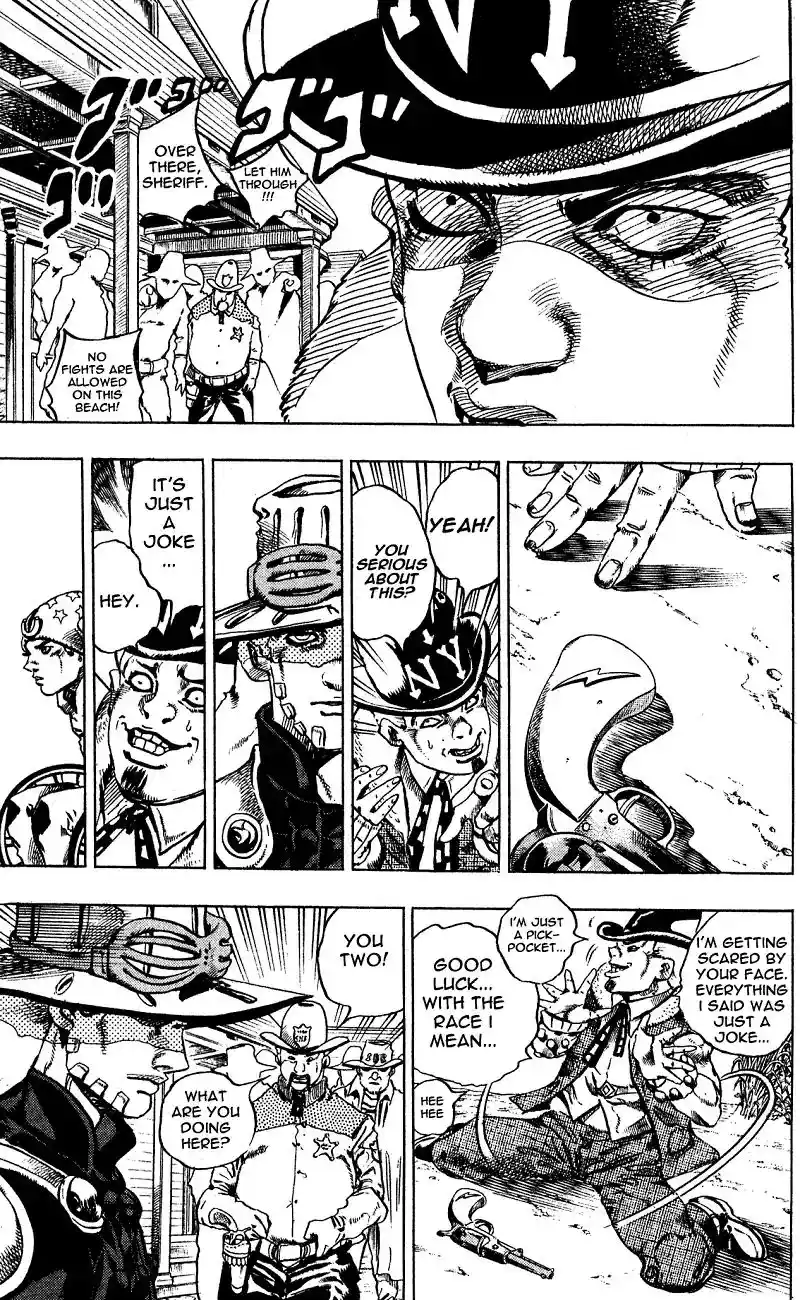 JoJo’s Bizarre Adventure Chapter 754