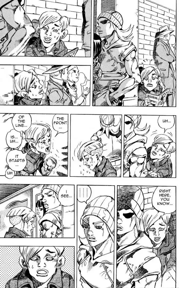 Jojo's Bizarre Adventure Chapter 755