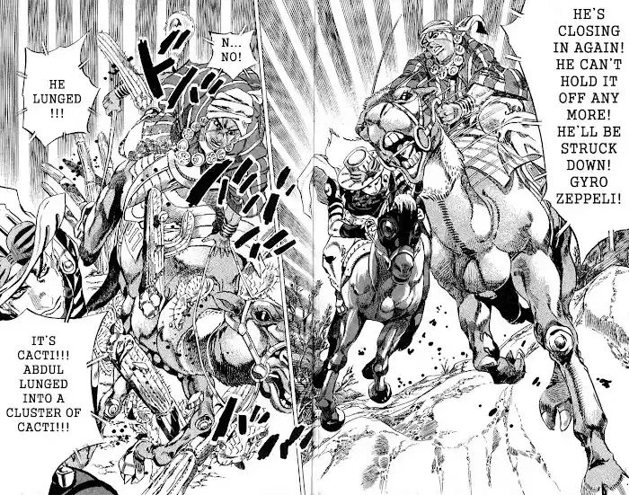 Jojo's Bizarre Adventure Chapter 757
