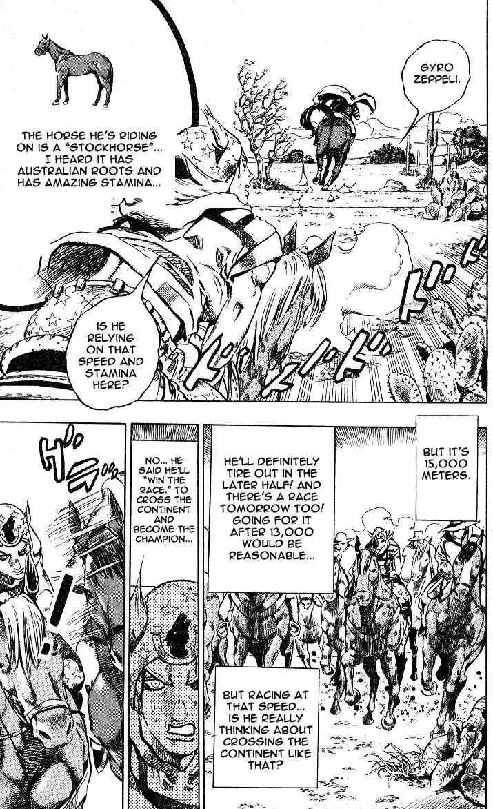 JoJo’s Bizarre Adventure Chapter 757