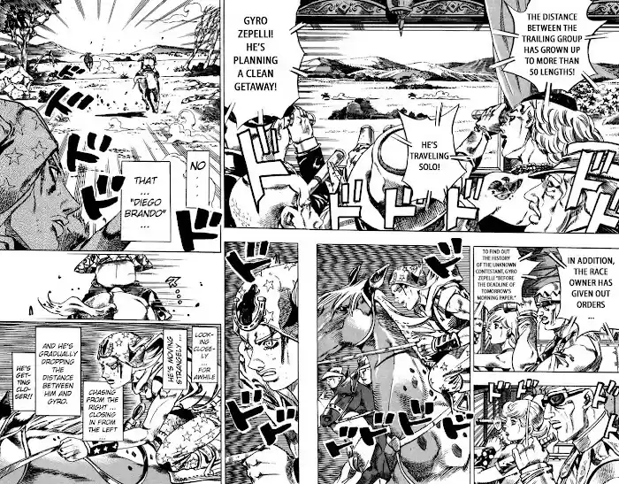 Jojo's Bizarre Adventure Chapter 758