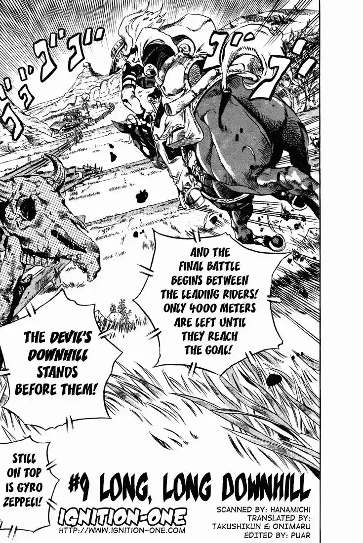 JoJo’s Bizarre Adventure Chapter 761