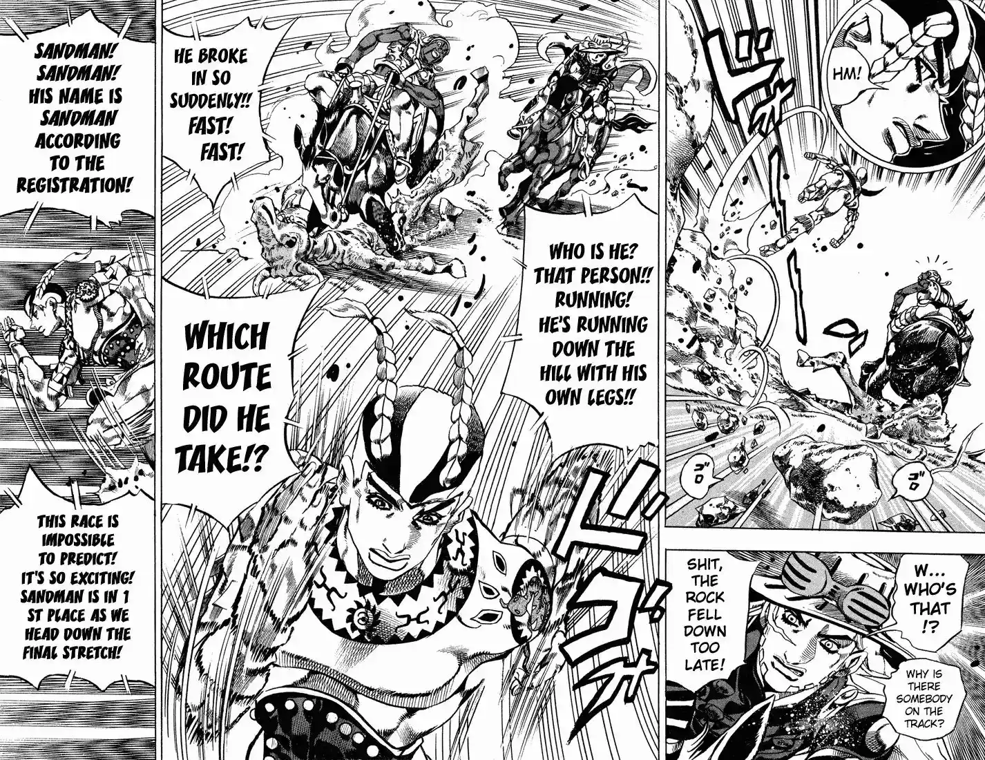 JoJo’s Bizarre Adventure Chapter 761