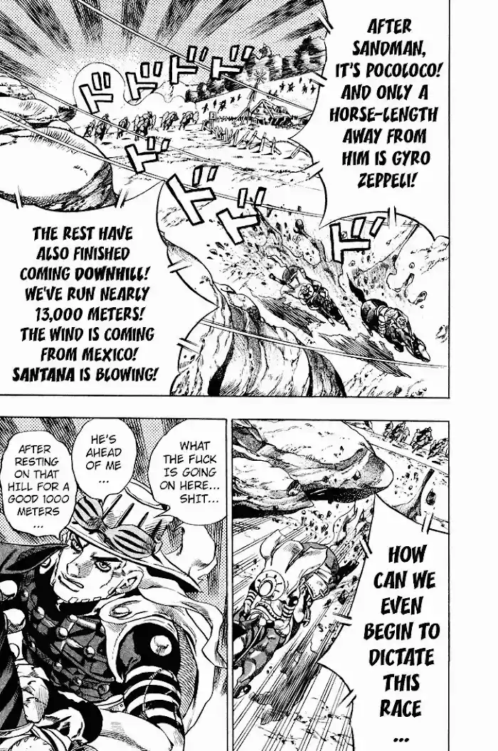 Jojo's Bizarre Adventure Chapter 762
