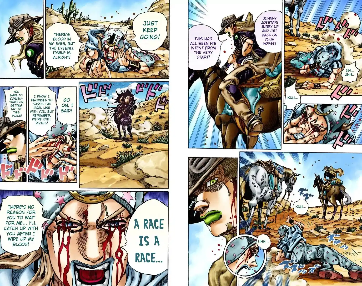 JoJo’s Bizarre Adventure Chapter 766