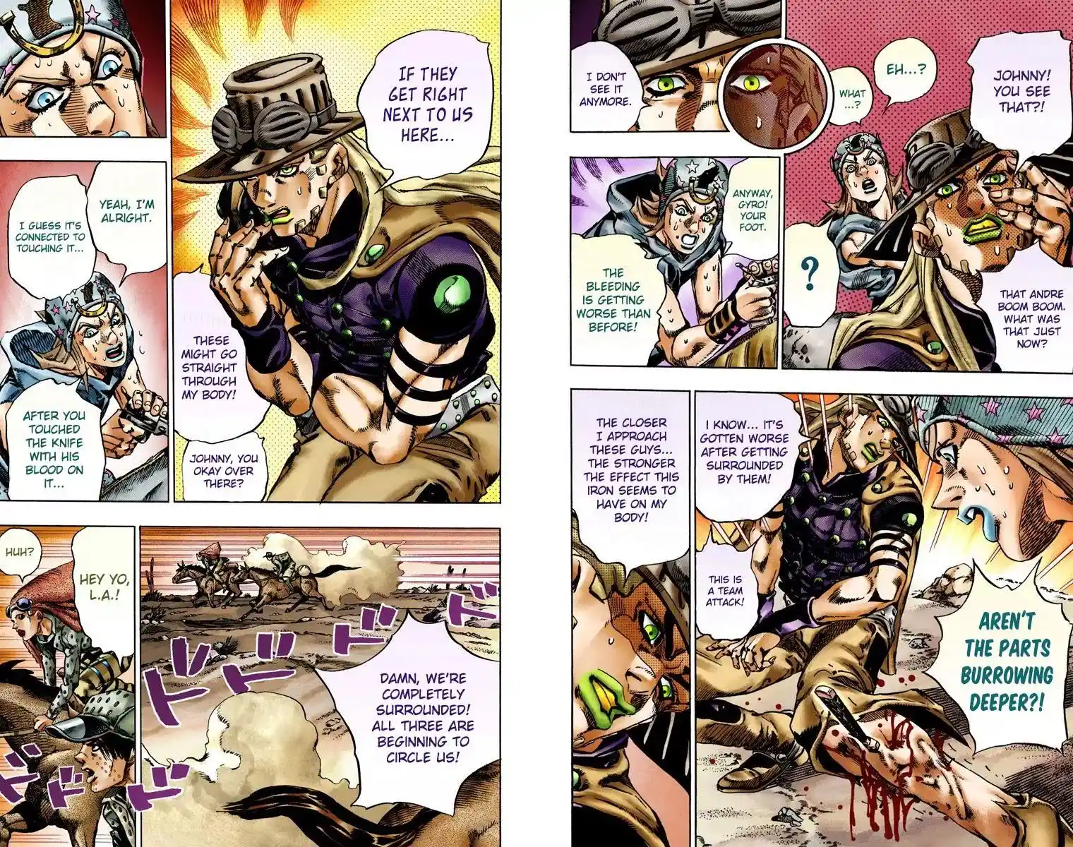 JoJo’s Bizarre Adventure Chapter 768