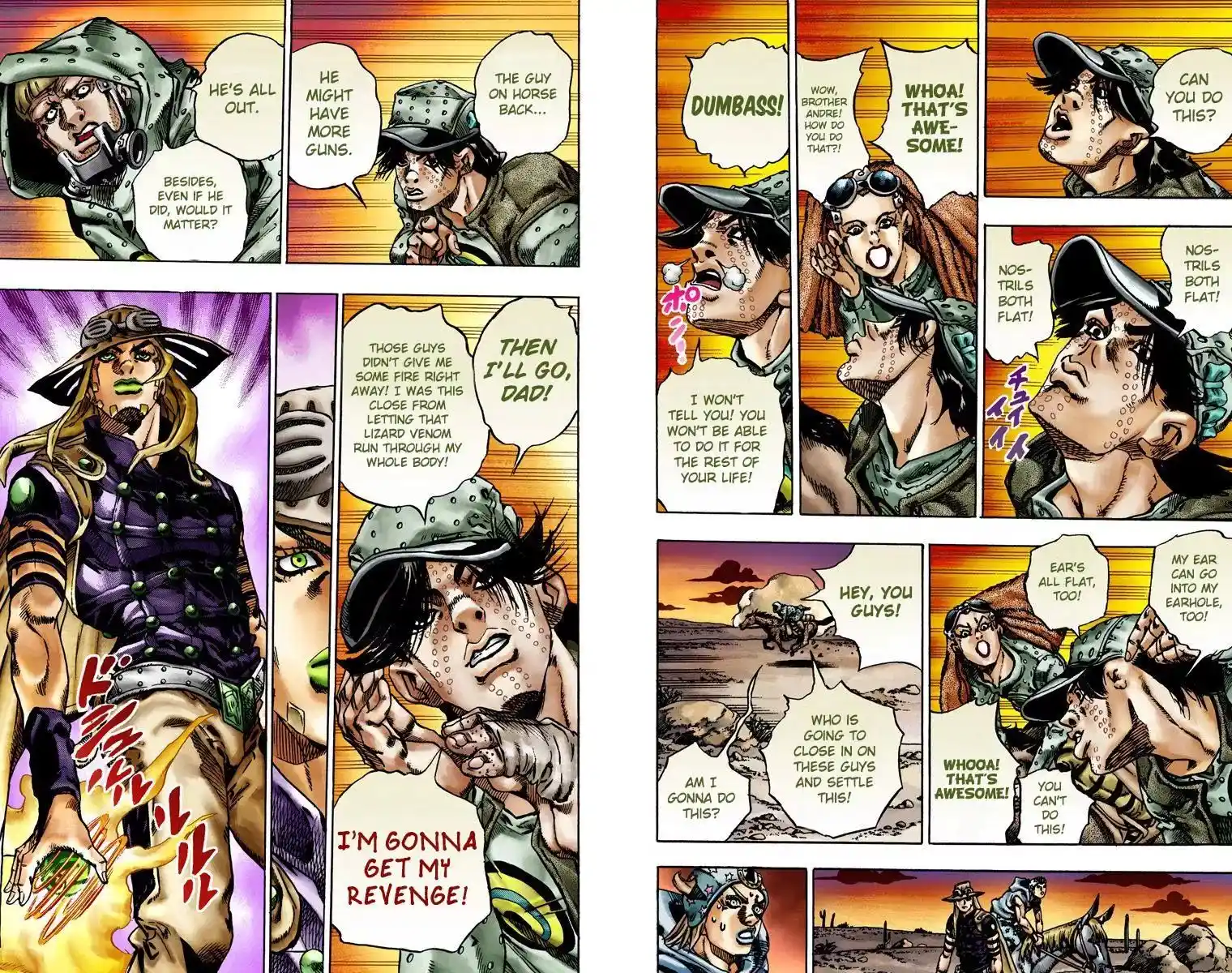 JoJo’s Bizarre Adventure Chapter 768