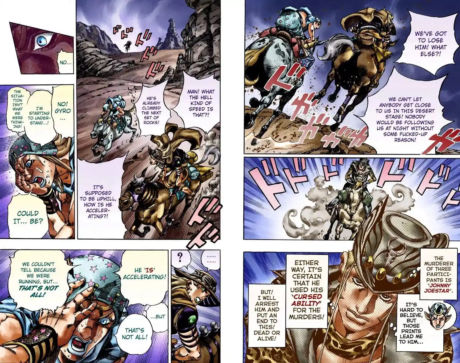 JoJo’s Bizarre Adventure Chapter 770