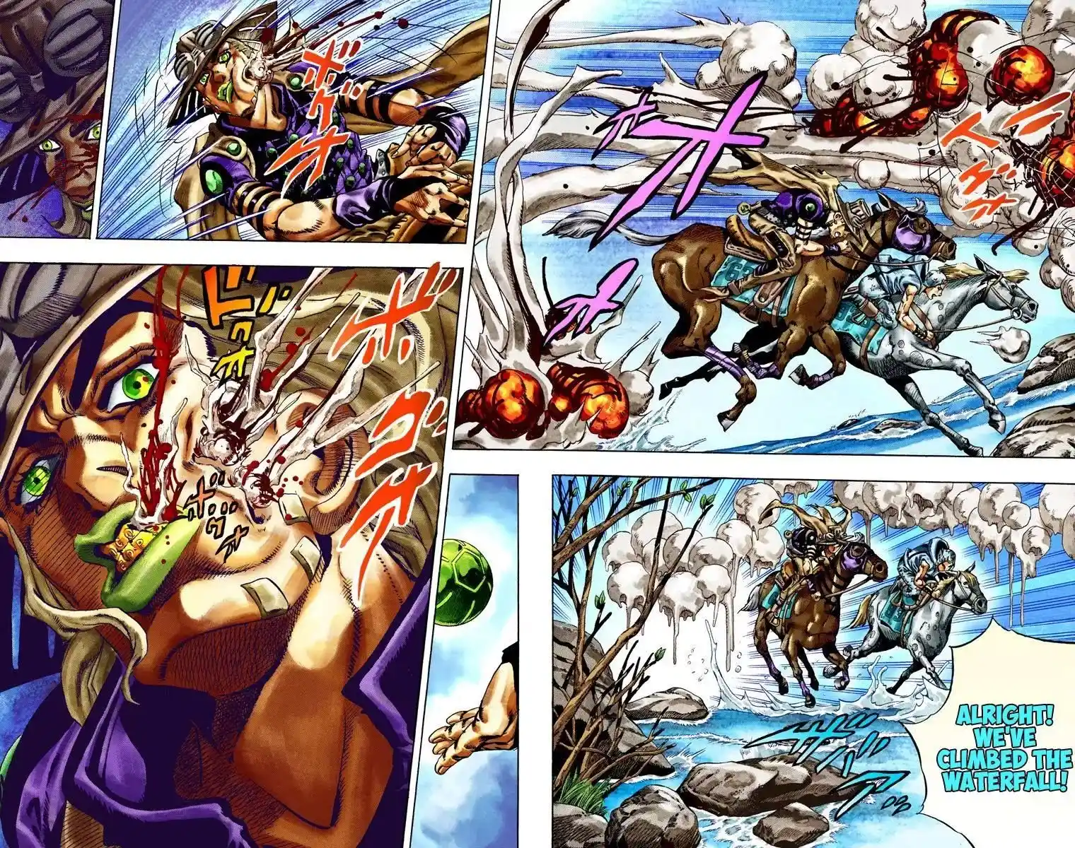 JoJo’s Bizarre Adventure Chapter 775