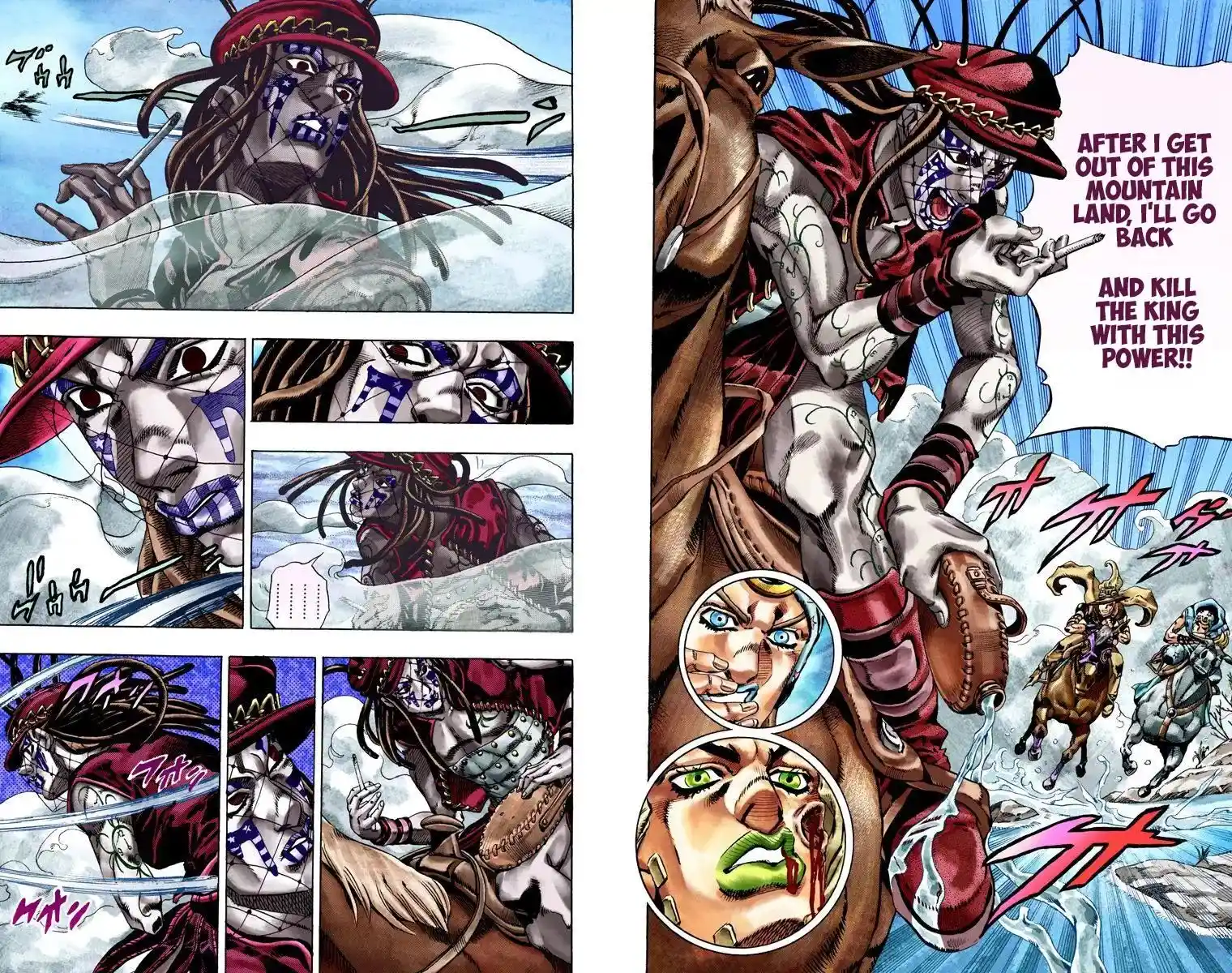 JoJo’s Bizarre Adventure Chapter 775