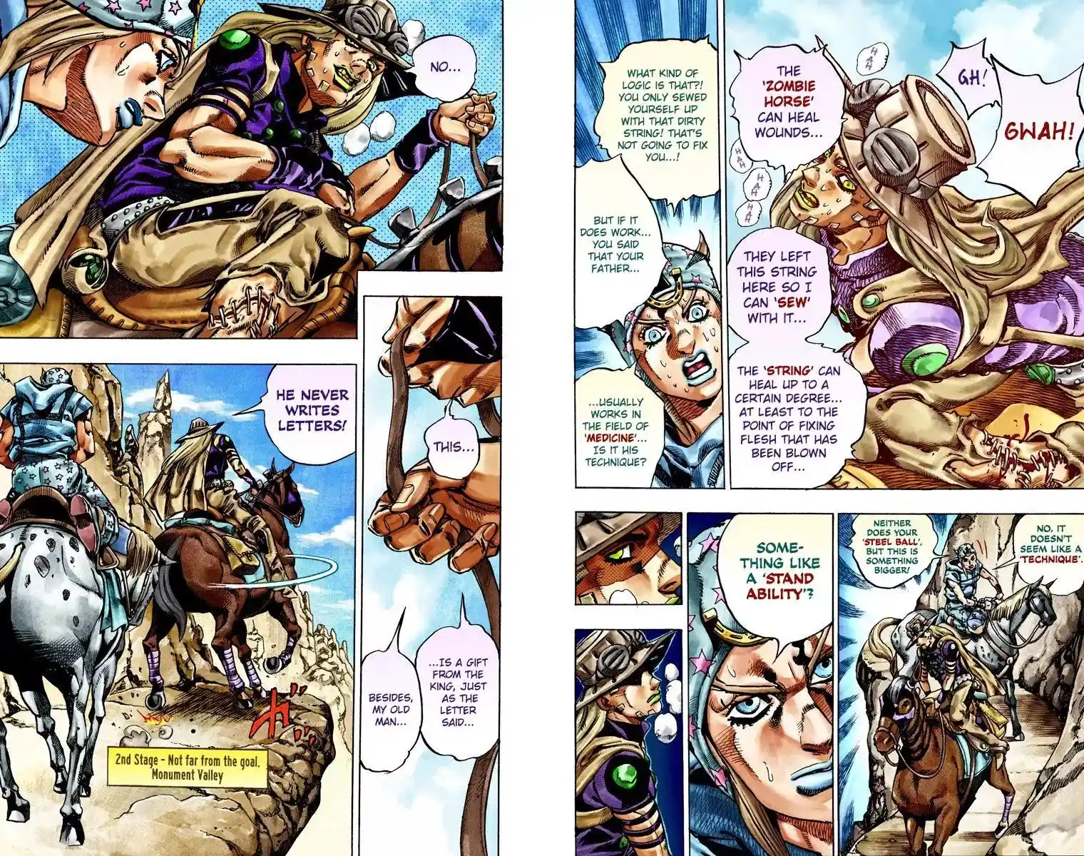 JoJo’s Bizarre Adventure Chapter 776