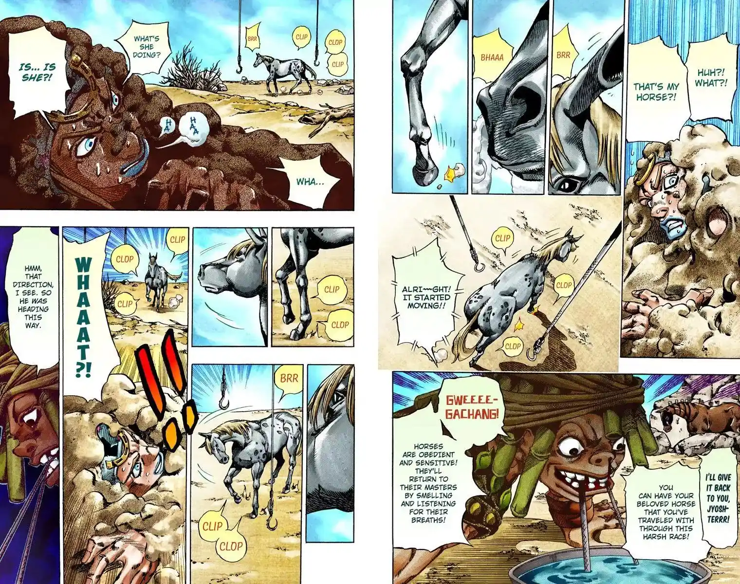 JoJo’s Bizarre Adventure Chapter 779