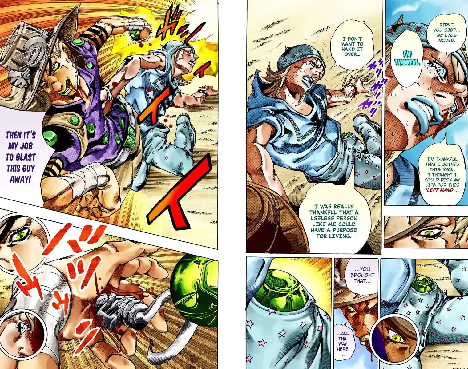 JoJo’s Bizarre Adventure Chapter 779