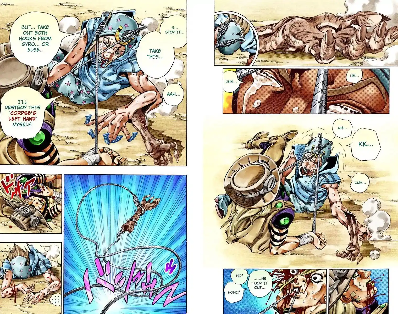 JoJo’s Bizarre Adventure Chapter 779