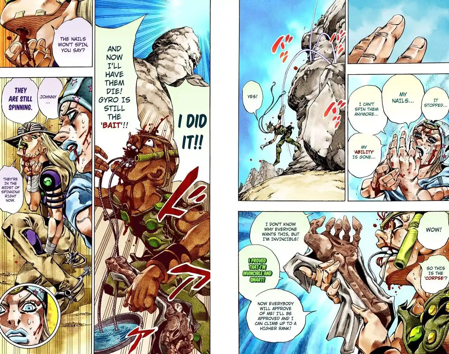 JoJo’s Bizarre Adventure Chapter 779