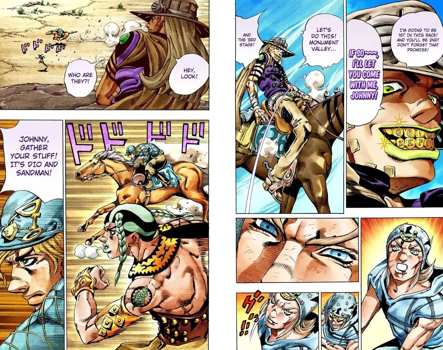 JoJo’s Bizarre Adventure Chapter 779