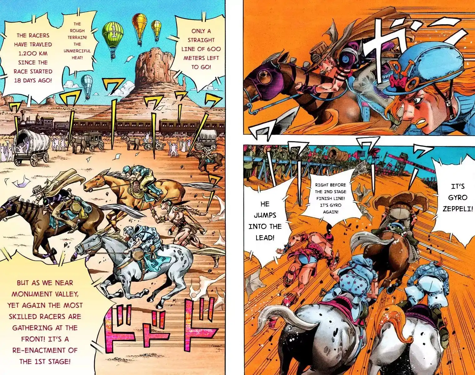 JoJo’s Bizarre Adventure Chapter 780