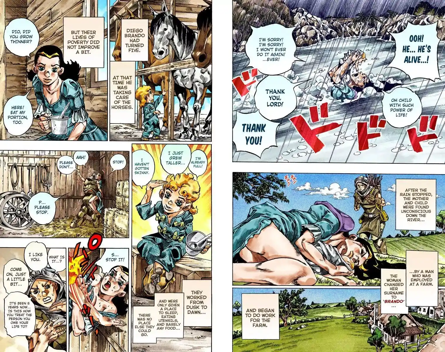 JoJo’s Bizarre Adventure Chapter 782