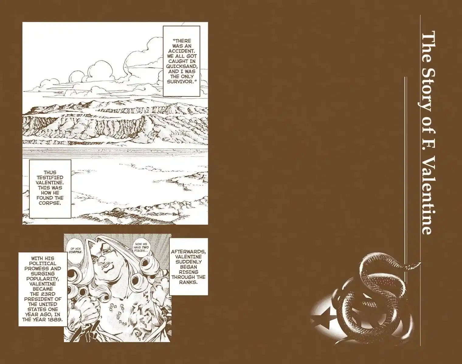 JoJo’s Bizarre Adventure Chapter 782.5