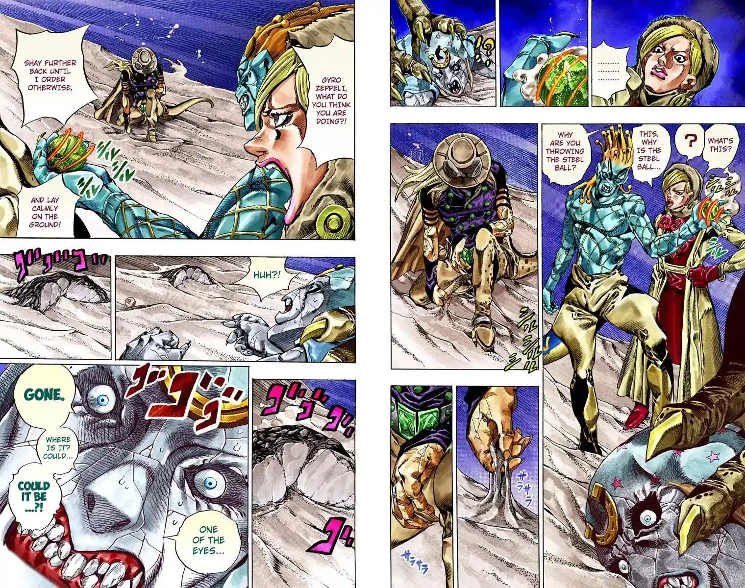 JoJo’s Bizarre Adventure Chapter 783