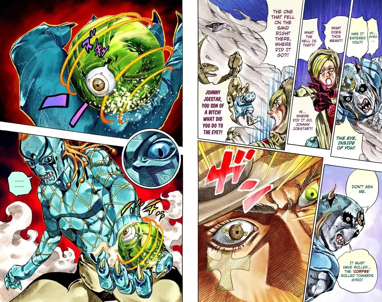 JoJo’s Bizarre Adventure Chapter 783