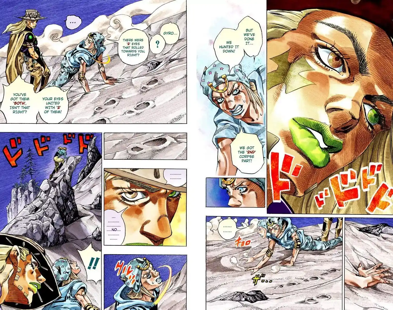 JoJo’s Bizarre Adventure Chapter 783