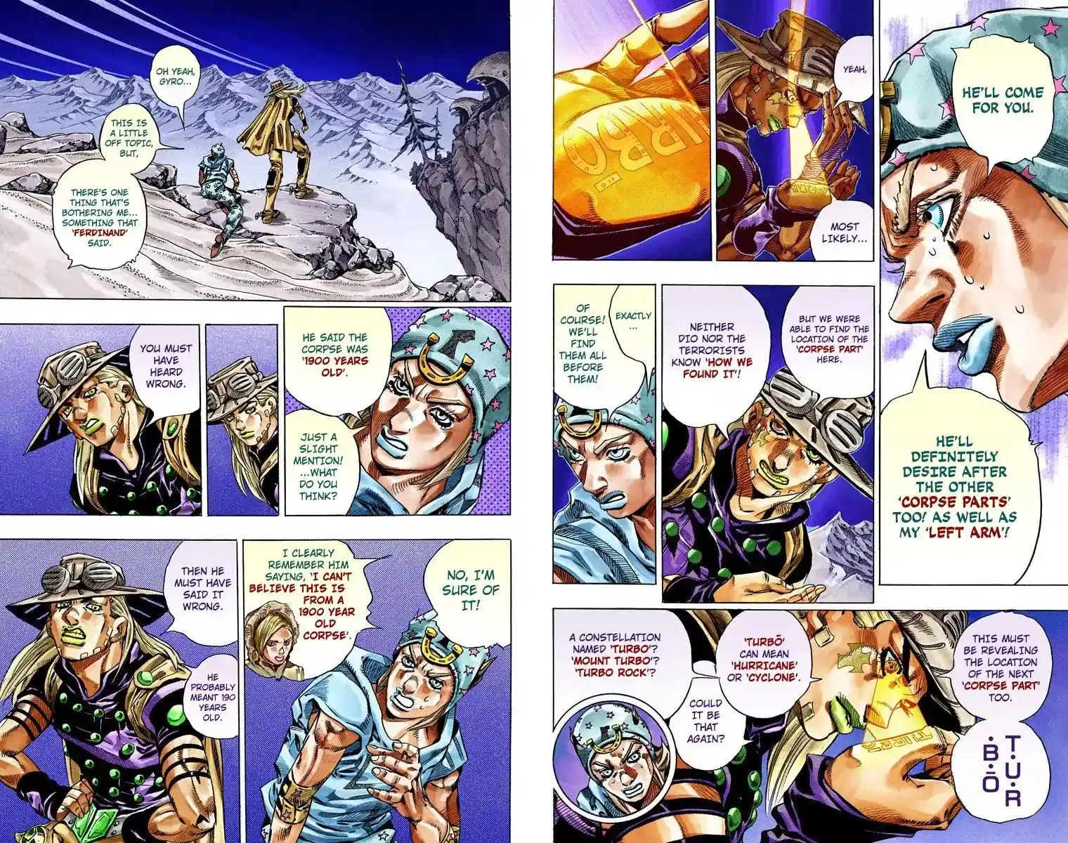 JoJo’s Bizarre Adventure Chapter 783