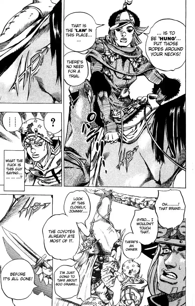 JoJo’s Bizarre Adventure Chapter 785