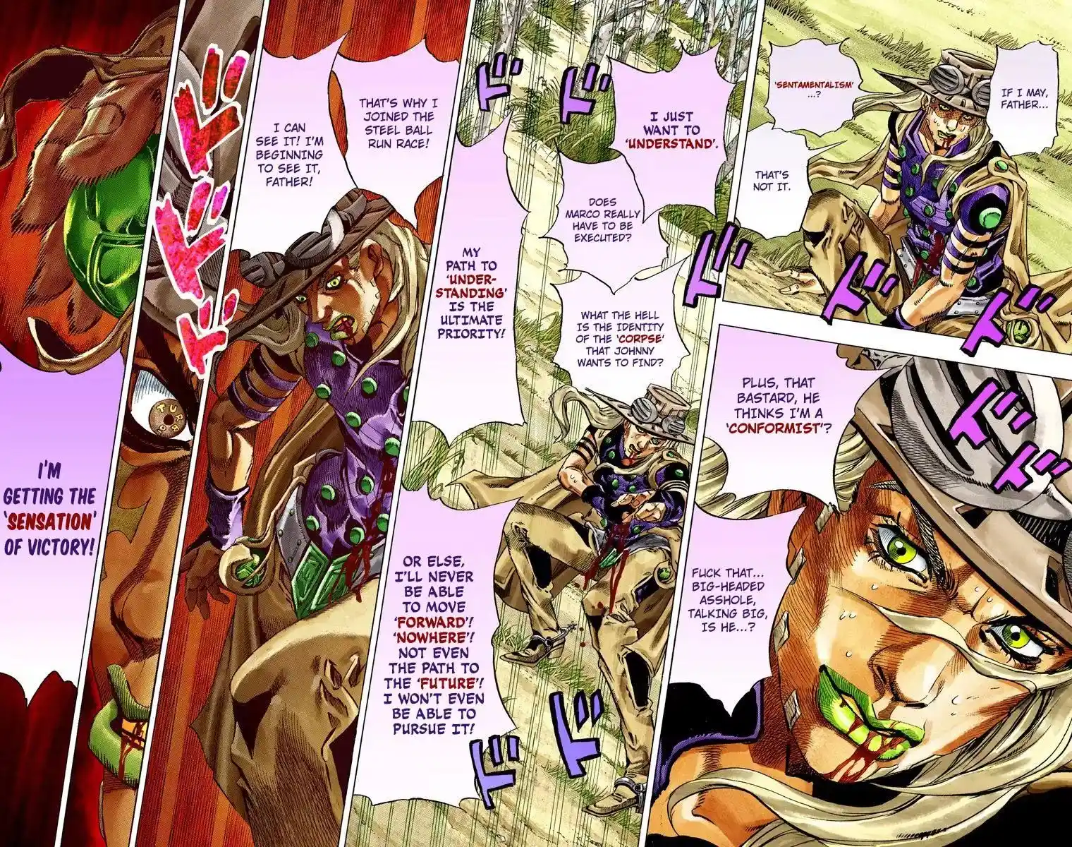 JoJo’s Bizarre Adventure Chapter 787