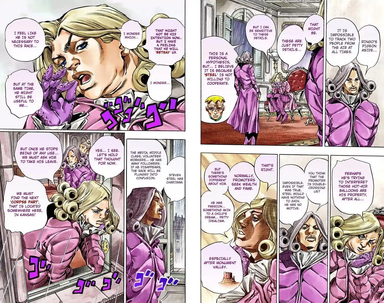 JoJo’s Bizarre Adventure Chapter 788