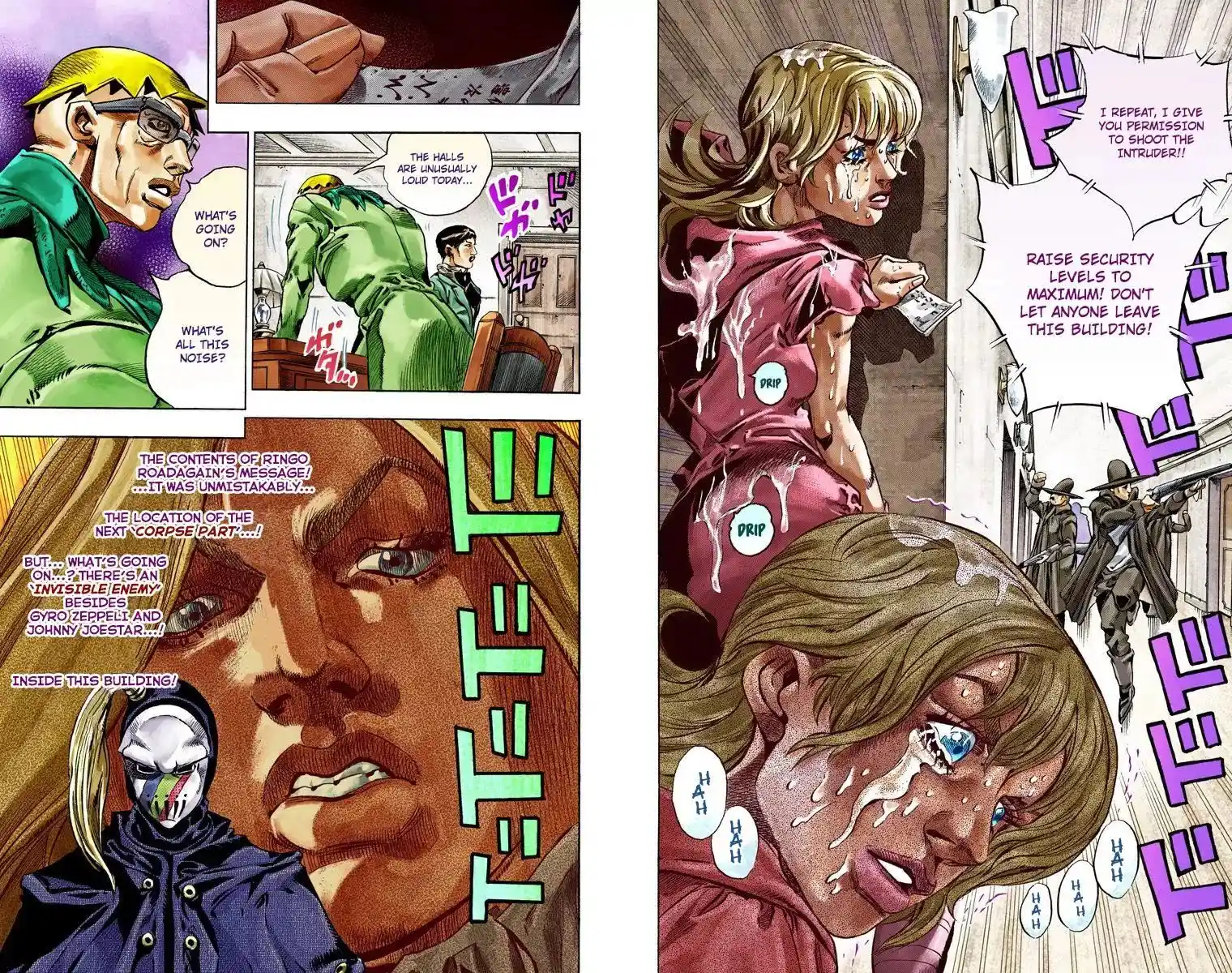 JoJo’s Bizarre Adventure Chapter 788