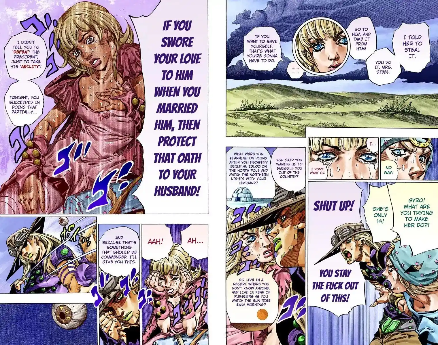 JoJo’s Bizarre Adventure Chapter 792