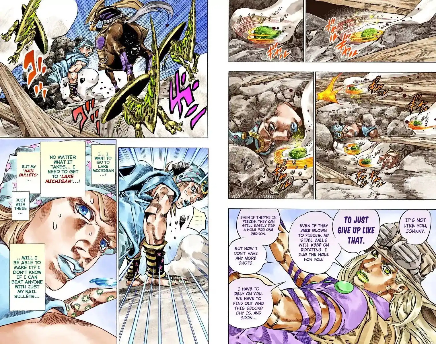 JoJo’s Bizarre Adventure Chapter 793