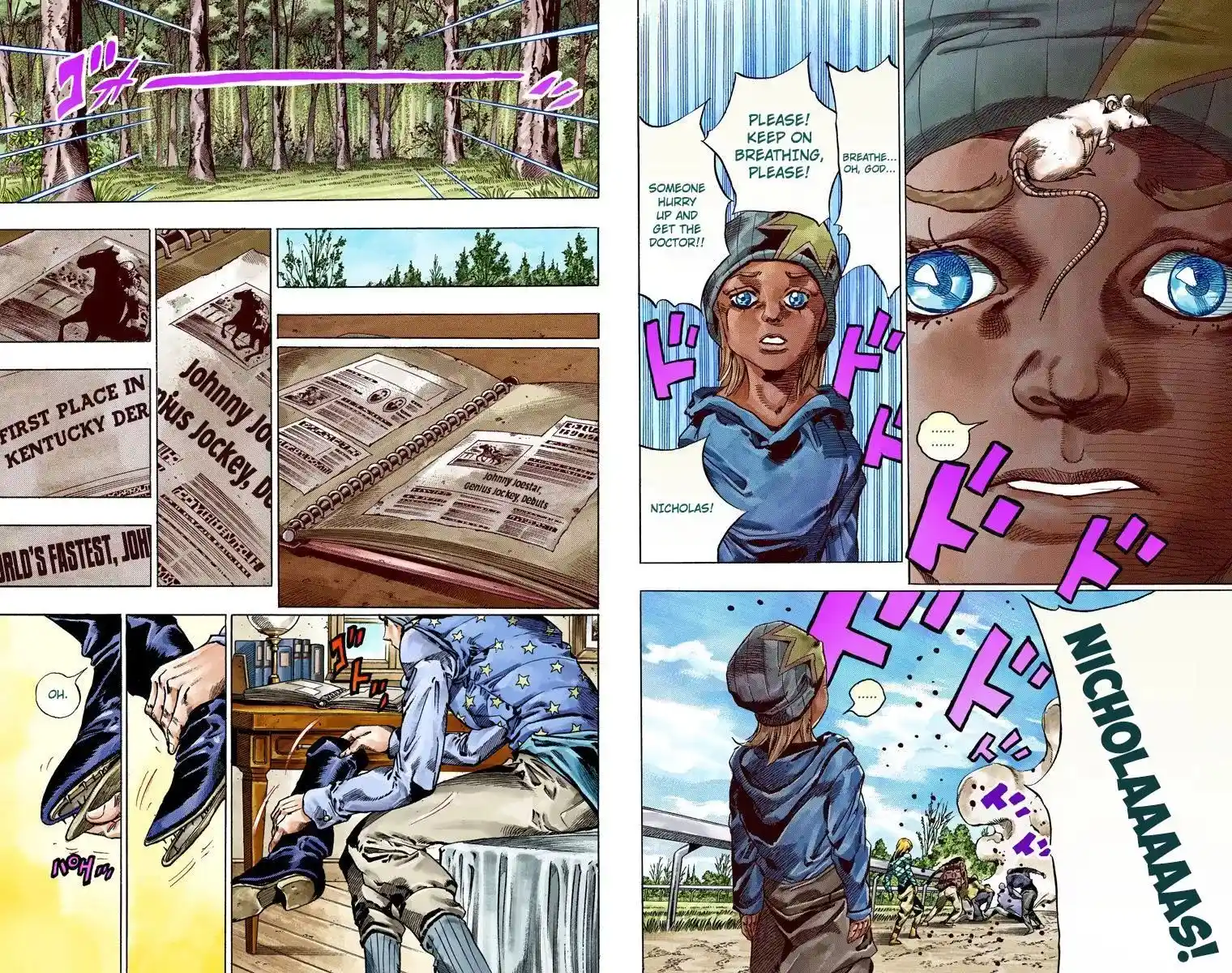 JoJo’s Bizarre Adventure Chapter 794