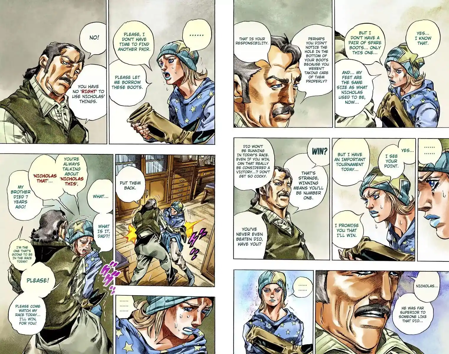 JoJo’s Bizarre Adventure Chapter 794