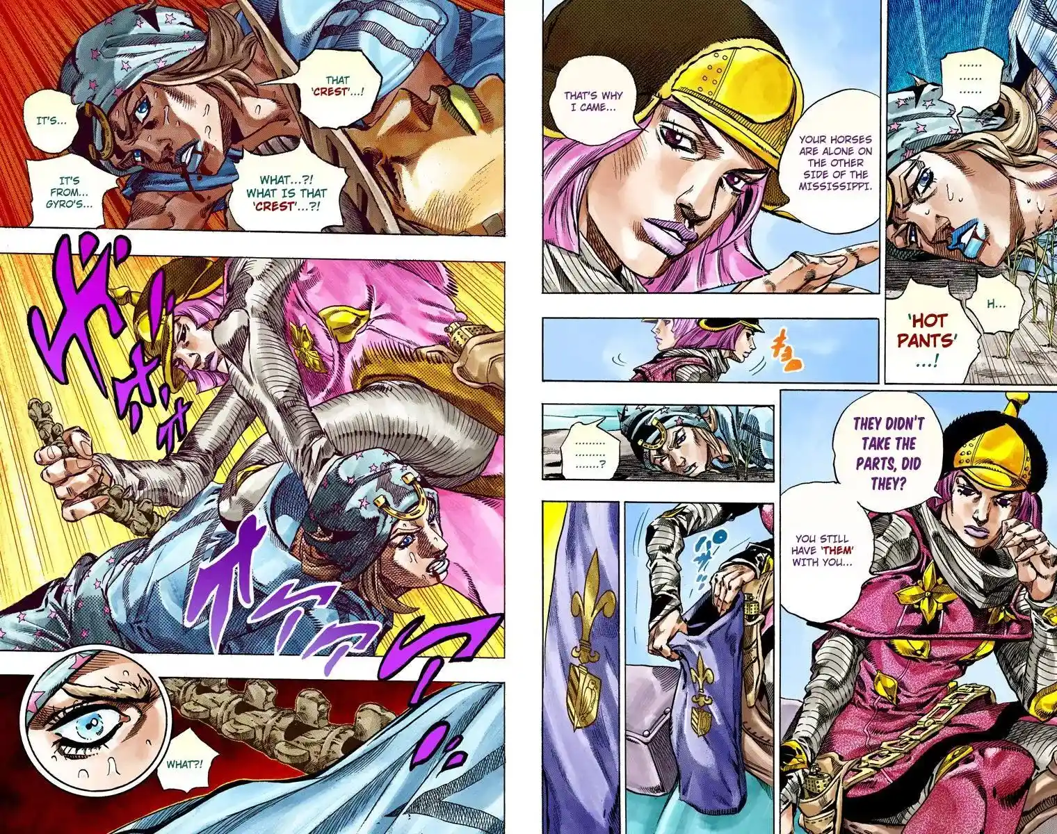 JoJo’s Bizarre Adventure Chapter 796