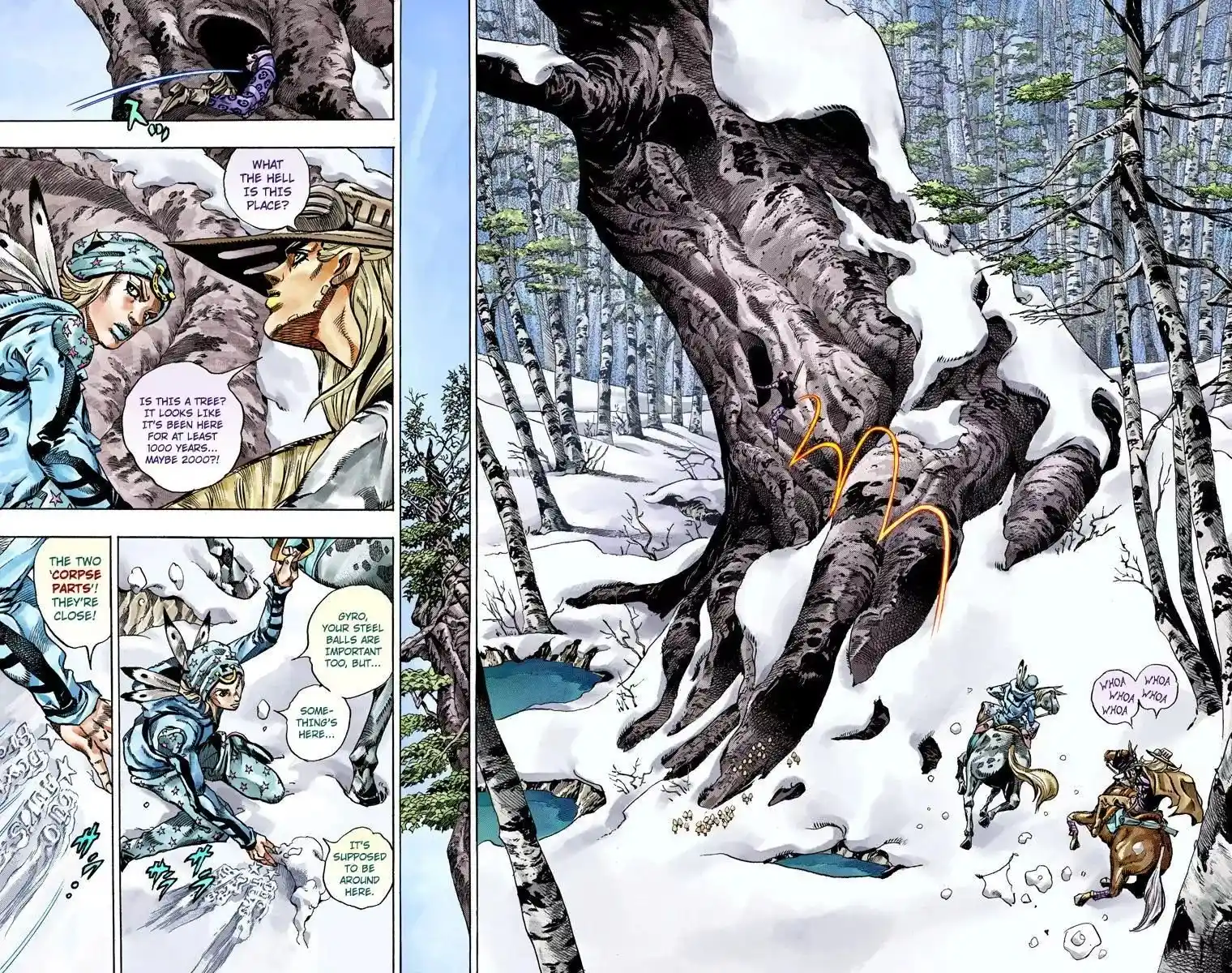 JoJo’s Bizarre Adventure Chapter 797