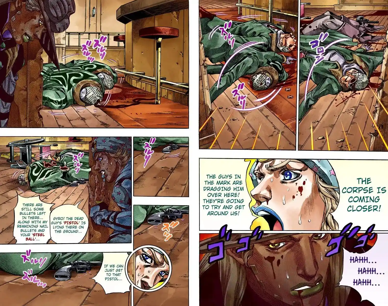 JoJo’s Bizarre Adventure Chapter 799