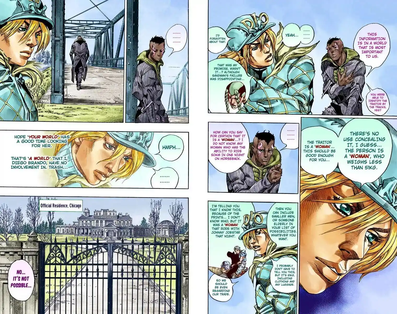JoJo’s Bizarre Adventure Chapter 800