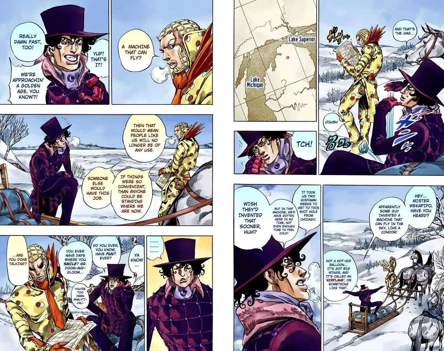 JoJo’s Bizarre Adventure Chapter 803