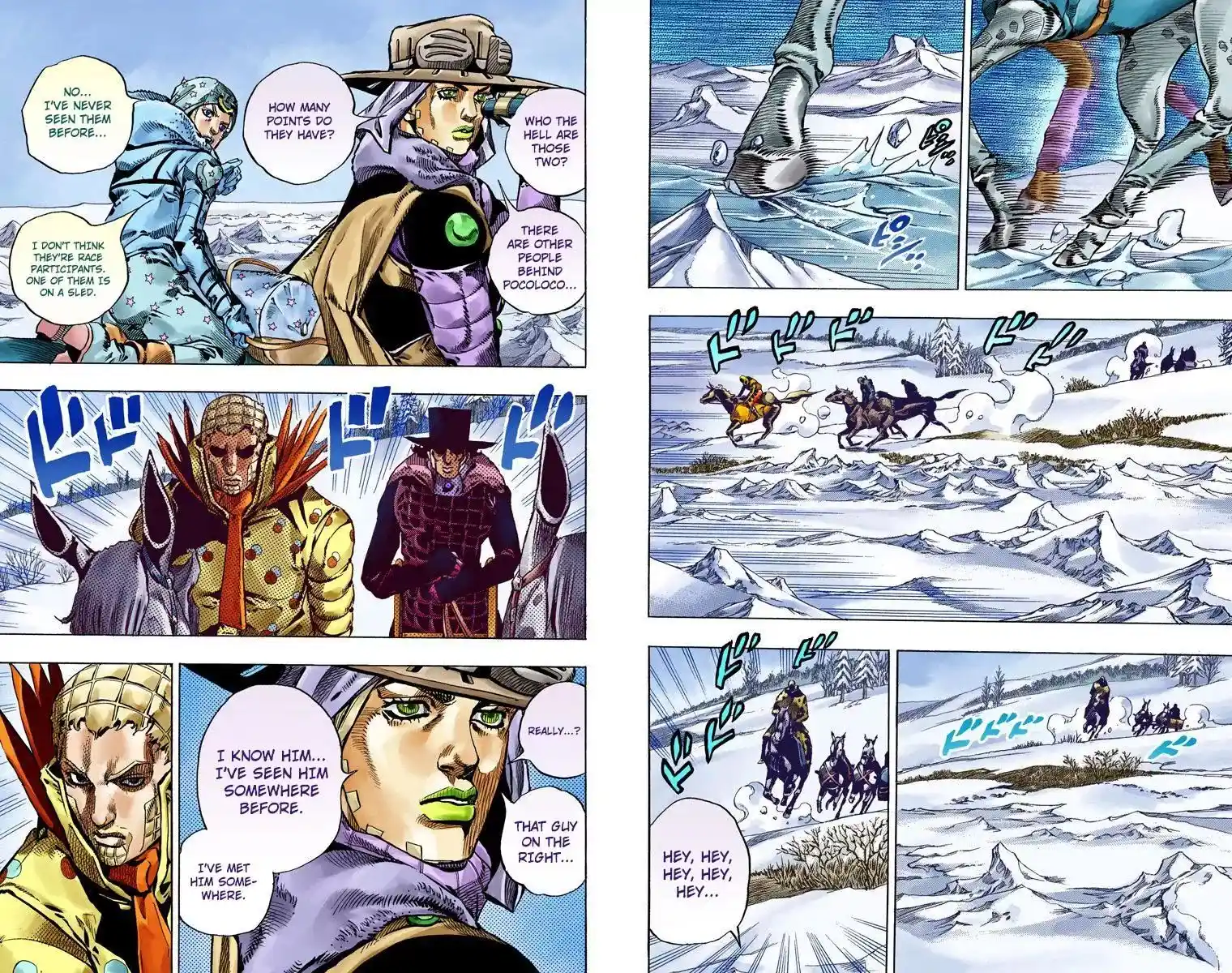 JoJo’s Bizarre Adventure Chapter 803