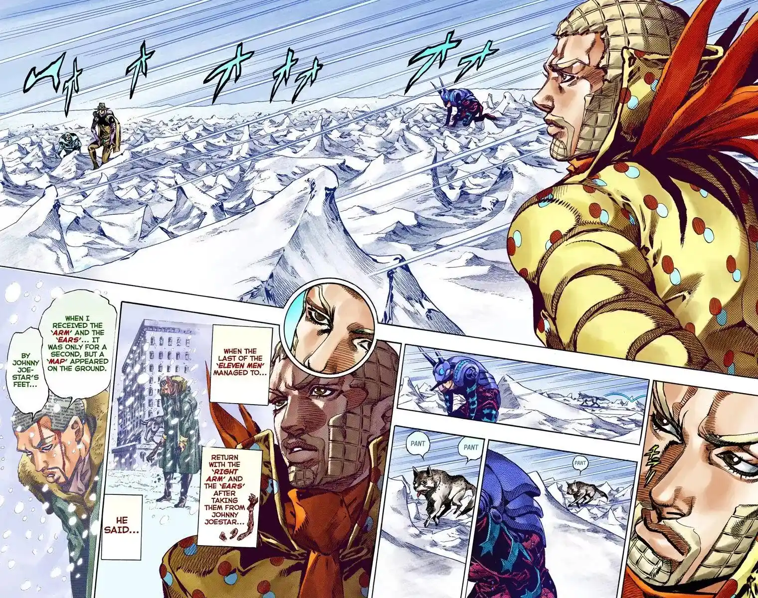 JoJo’s Bizarre Adventure Chapter 804