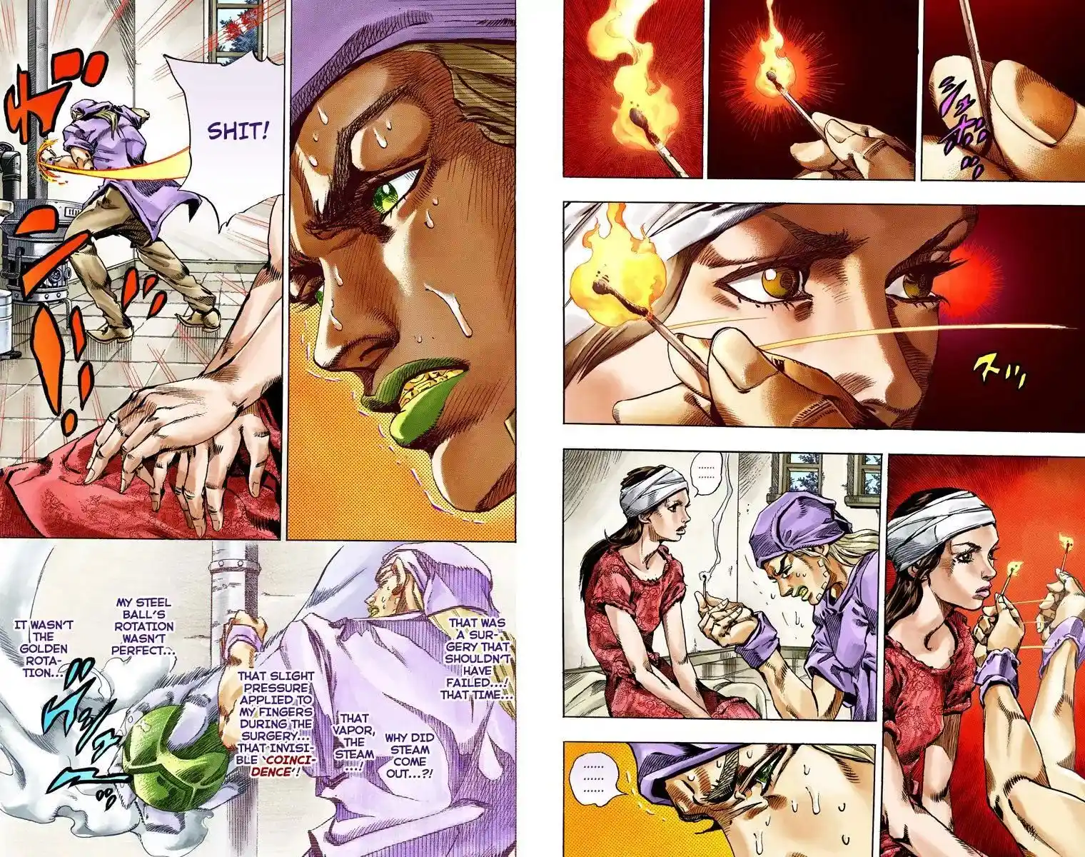 JoJo’s Bizarre Adventure Chapter 805